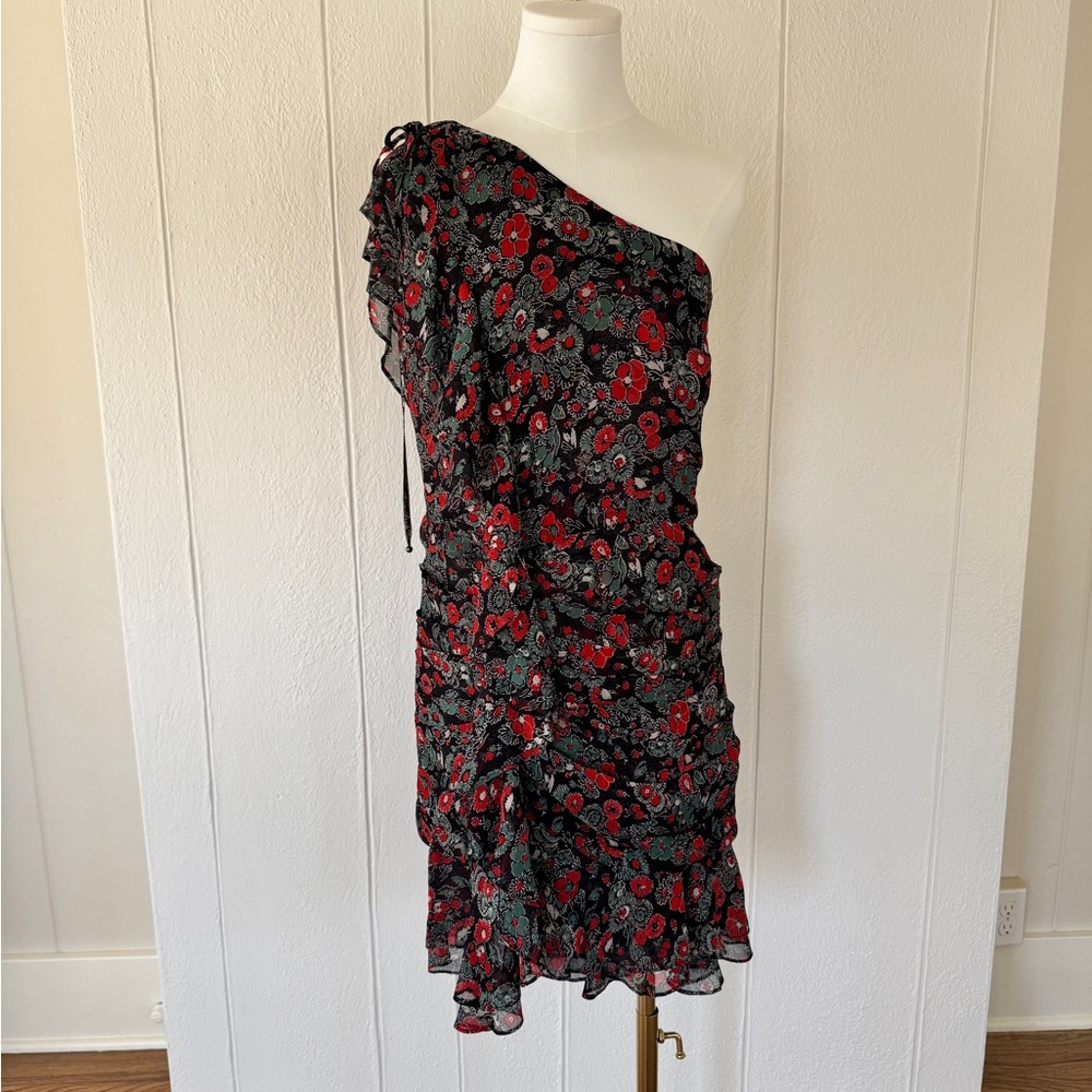 Veronica beard silk mini dress